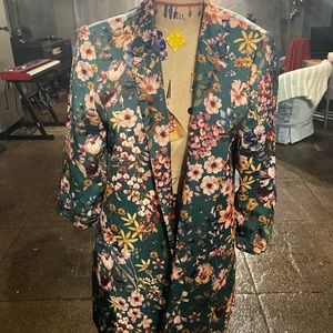 Floral Blazer